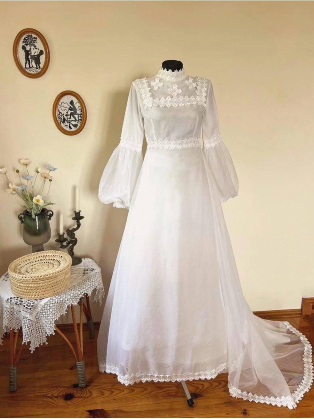 Rare 1960’s Vintage Wedding Dress